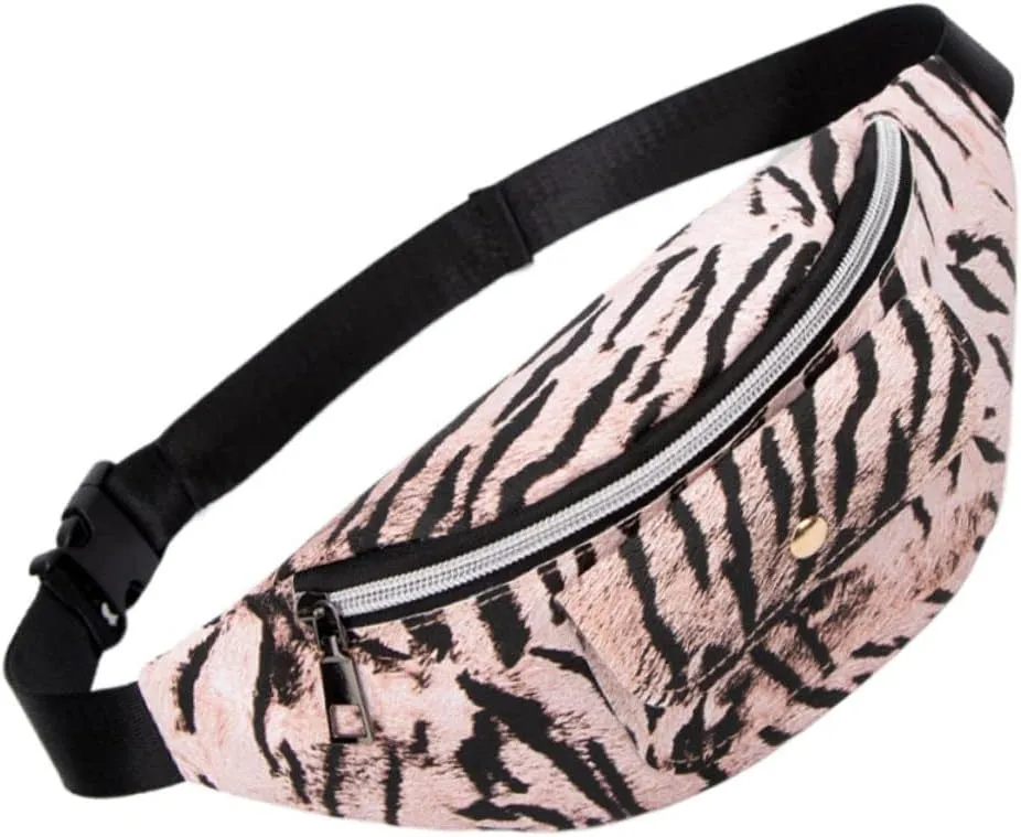 1Pc Chic Waist Pack for Women Stylish Bag Pink for Storing Cellphone Wallet Essentials for Casual Outings and Travel
