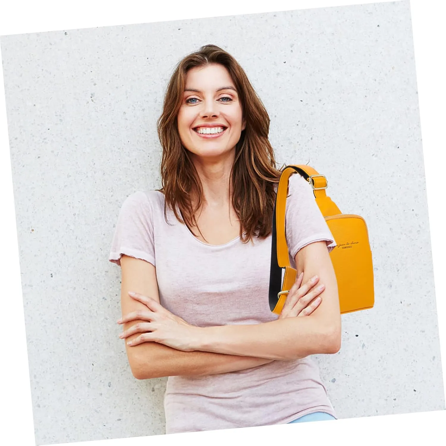 2 Pcs Women's Crossbody Bag Cross Body Purses for Girls Womens Cross Body Women Waist Bag Crossbody