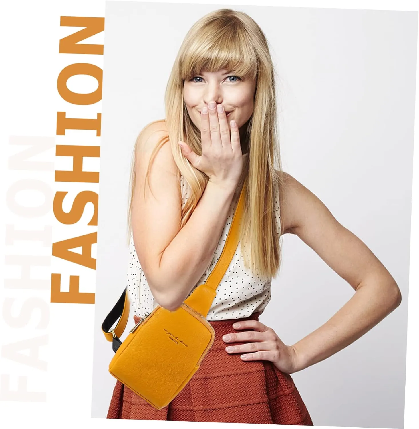 2 Pcs Women's Crossbody Bag Cross Body Purses for Girls Womens Cross Body Women Waist Bag Crossbody