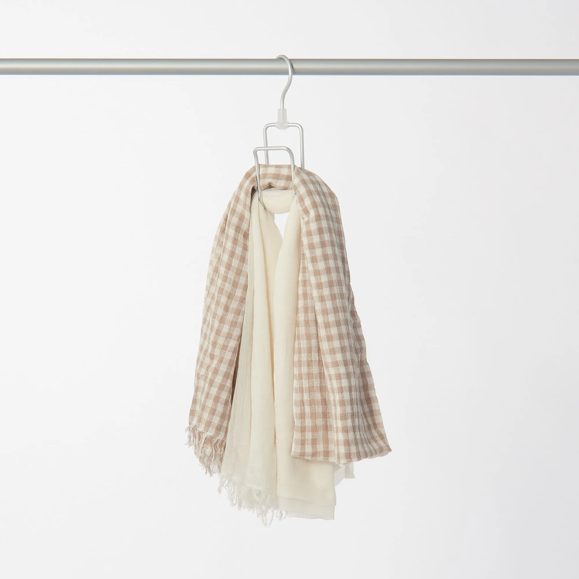 Aluminum Hanger for Tie and Scarf