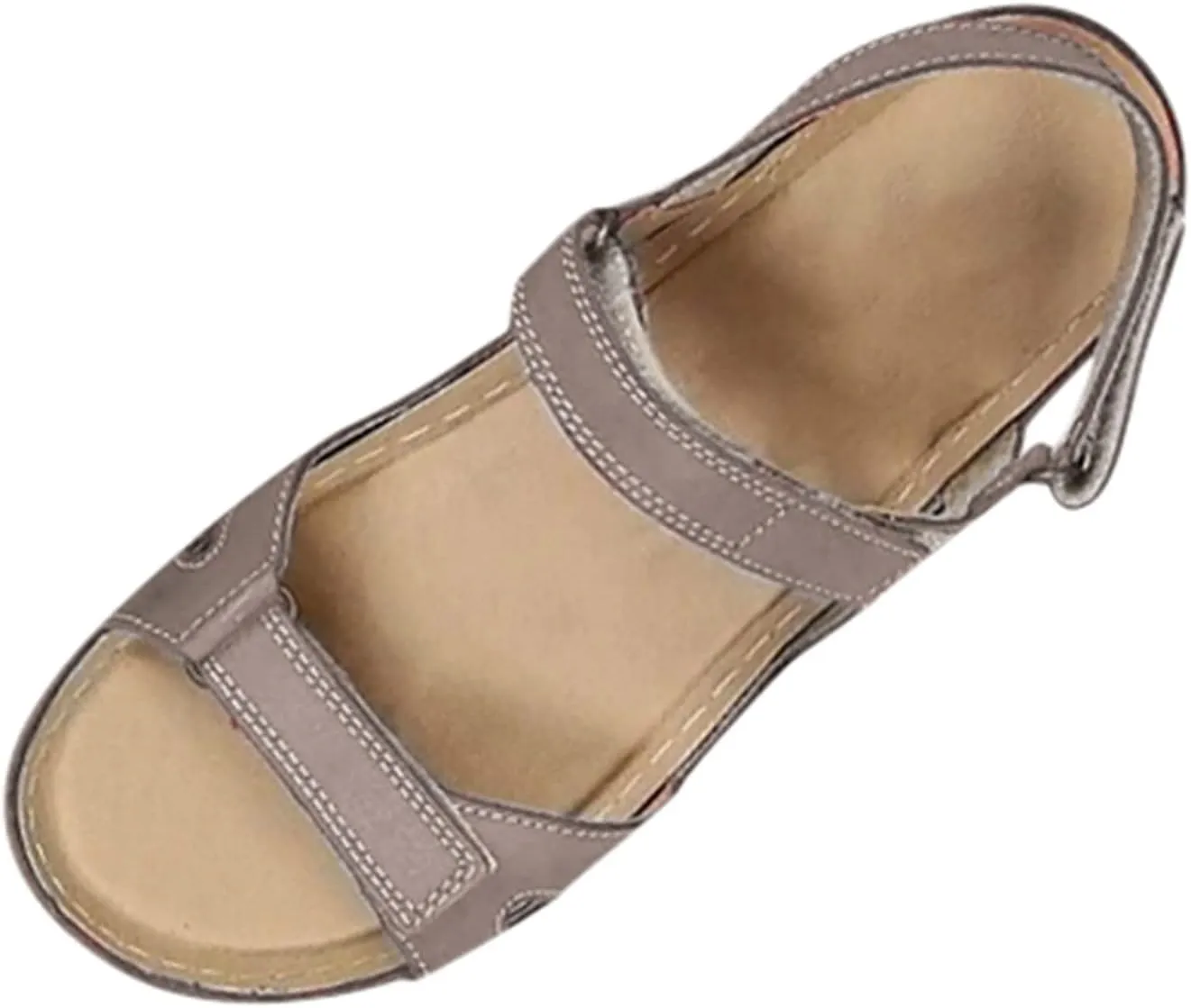 AMDBEL Platform Sandals Women Comfortable, Orthopedic Sandals for Women 2024, Wedge Sandals for Women Summer Orthopedic Platform Sandals for Women Casual Womens Beach Travel Wedge Sandals