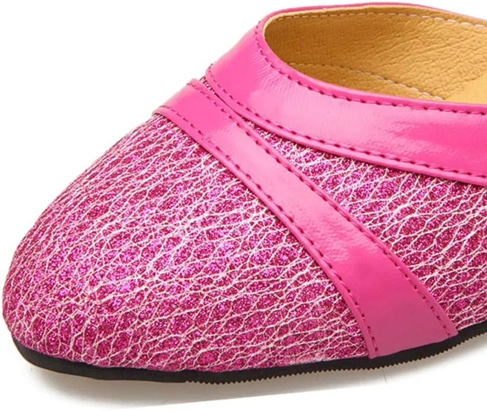 AMDBEL Sandals for Women Dressy Summer Fashion Open Toe Low Heel Pump Sandal Elegant Dance Shoes Buckle Dress Heeled Sandals