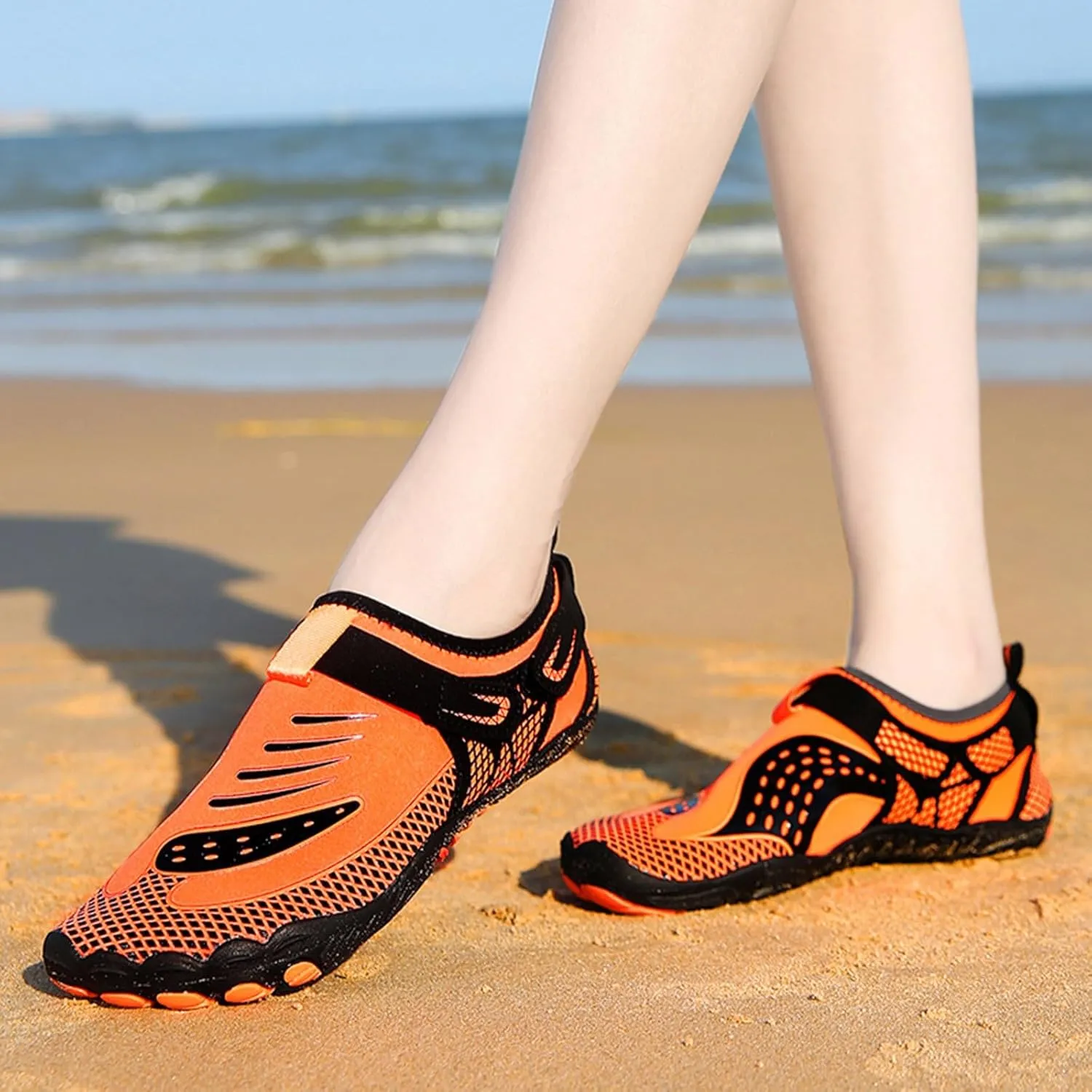 Aqua Sport Shoes for Men Women Quick Dry Water Swim Beach Pool Surf Hiking Kayaking Diving Yoga Barefoot Lightweight Design