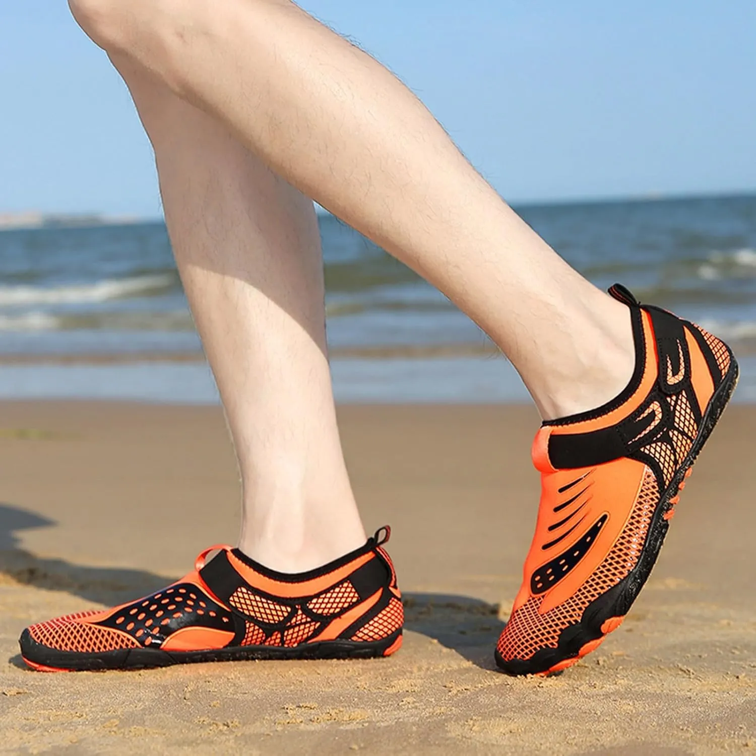 Aqua Sport Shoes for Men Women Quick Dry Water Swim Beach Pool Surf Hiking Kayaking Diving Yoga Barefoot Lightweight Design