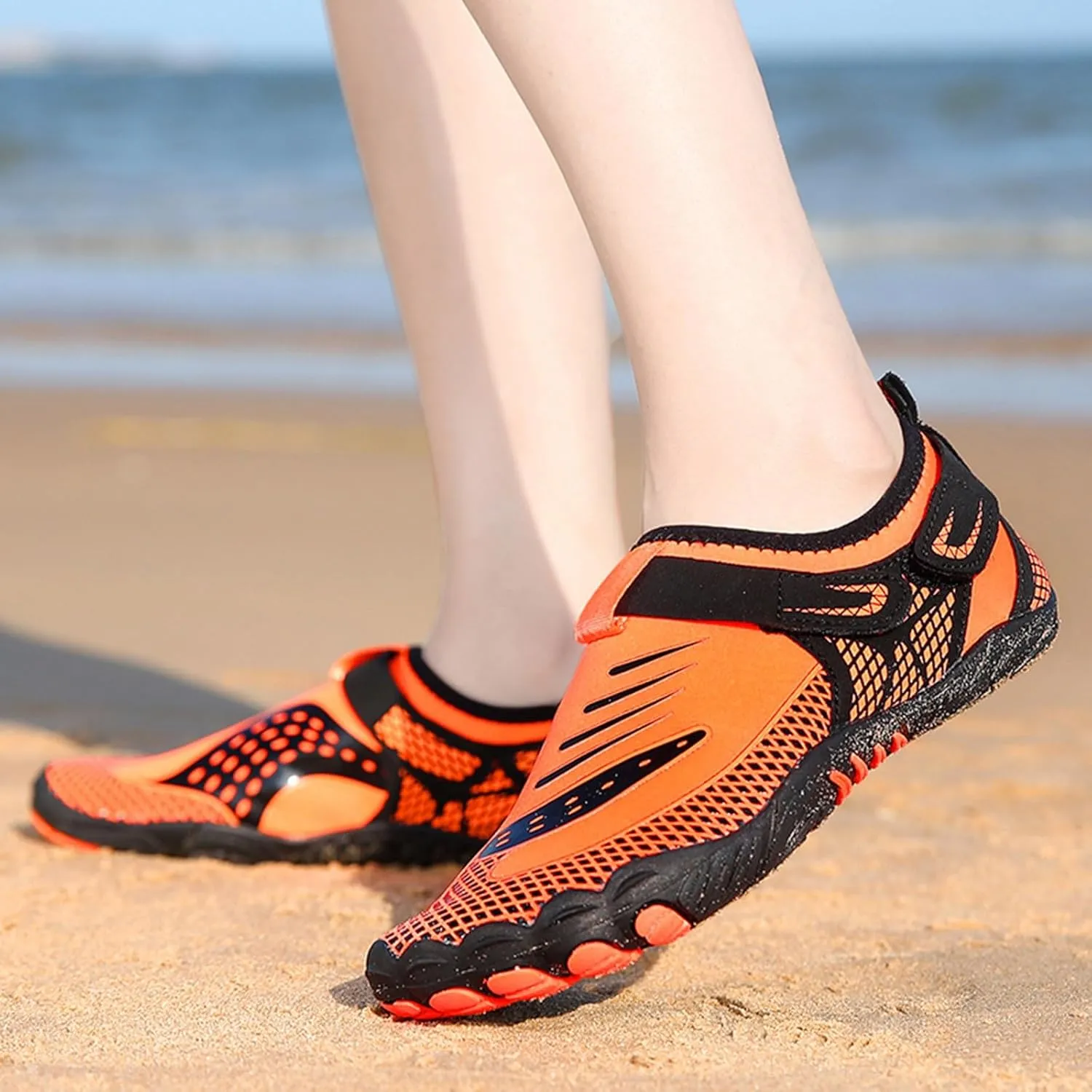 Aqua Sport Shoes for Men Women Quick Dry Water Swim Beach Pool Surf Hiking Kayaking Diving Yoga Barefoot Lightweight Design