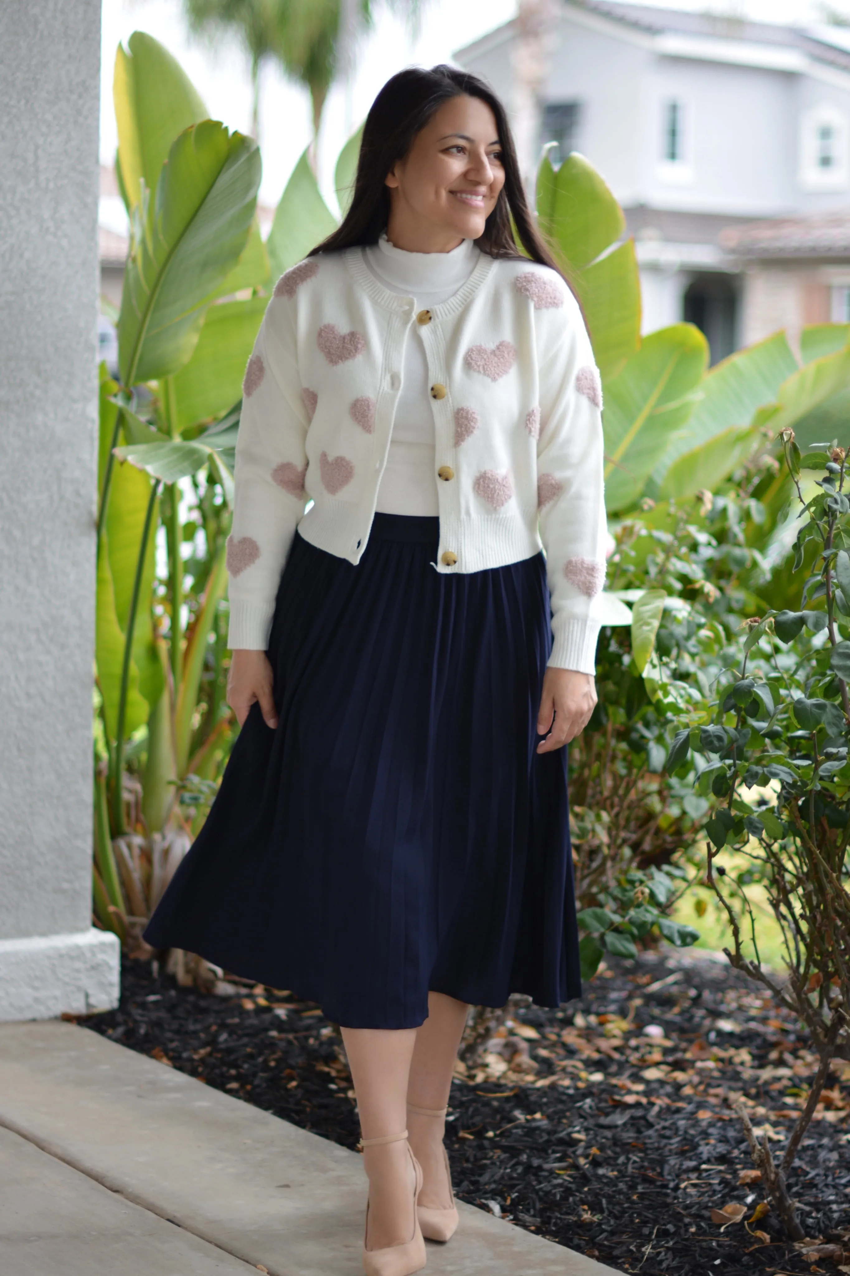 Areza Heart Cardigan