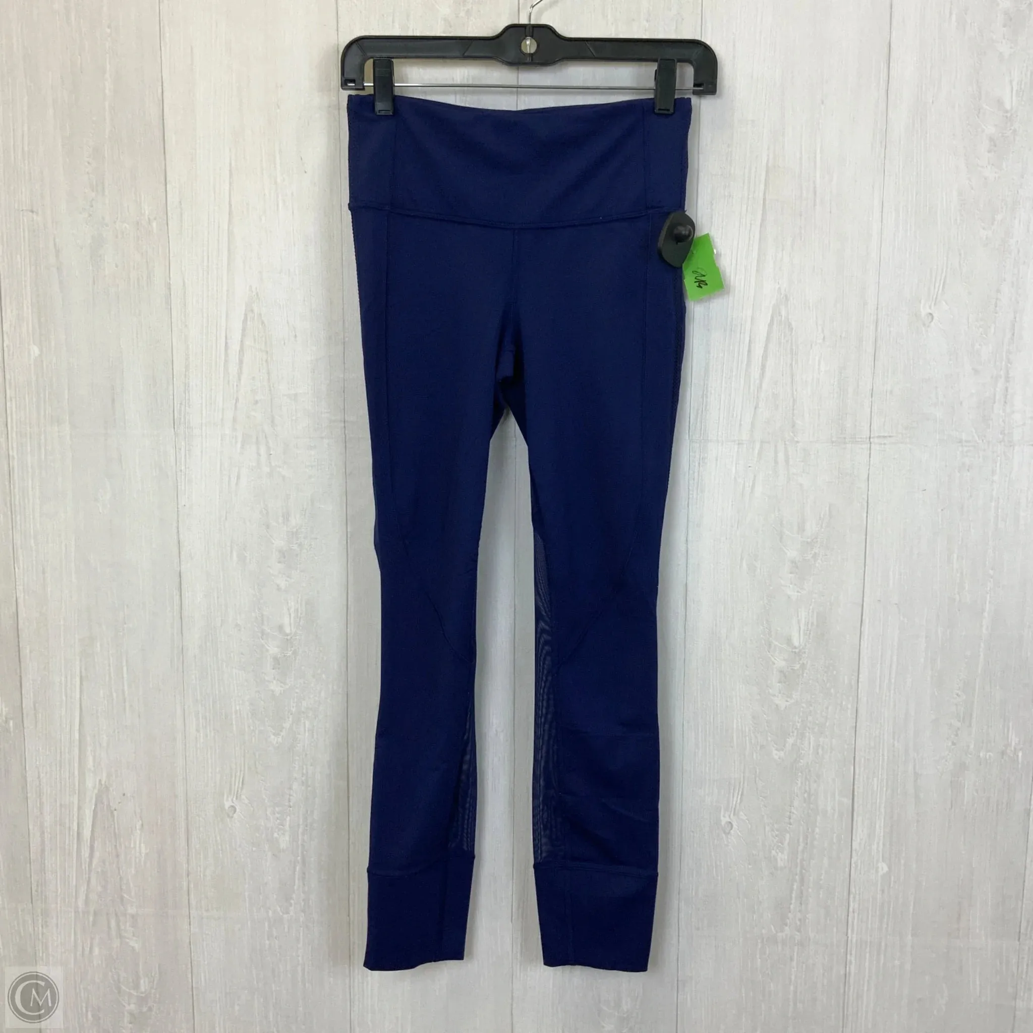Athletic Leggings By Lululemon In Navy, Size: 4