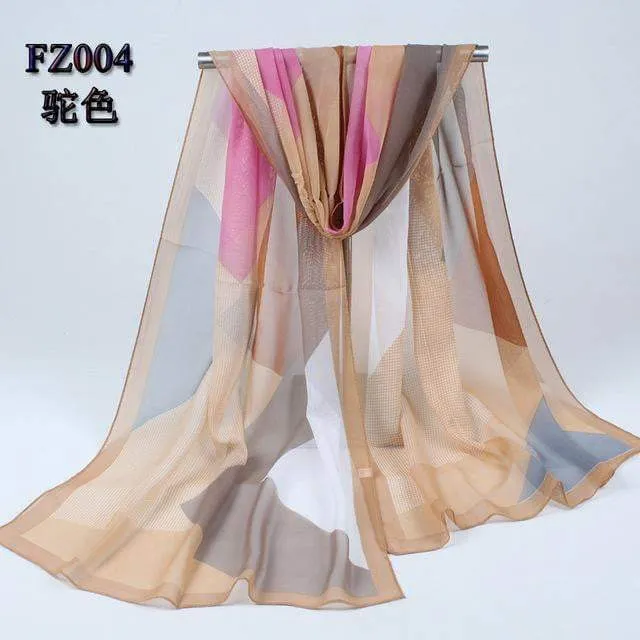 Autumn Chiffon Women Scarves