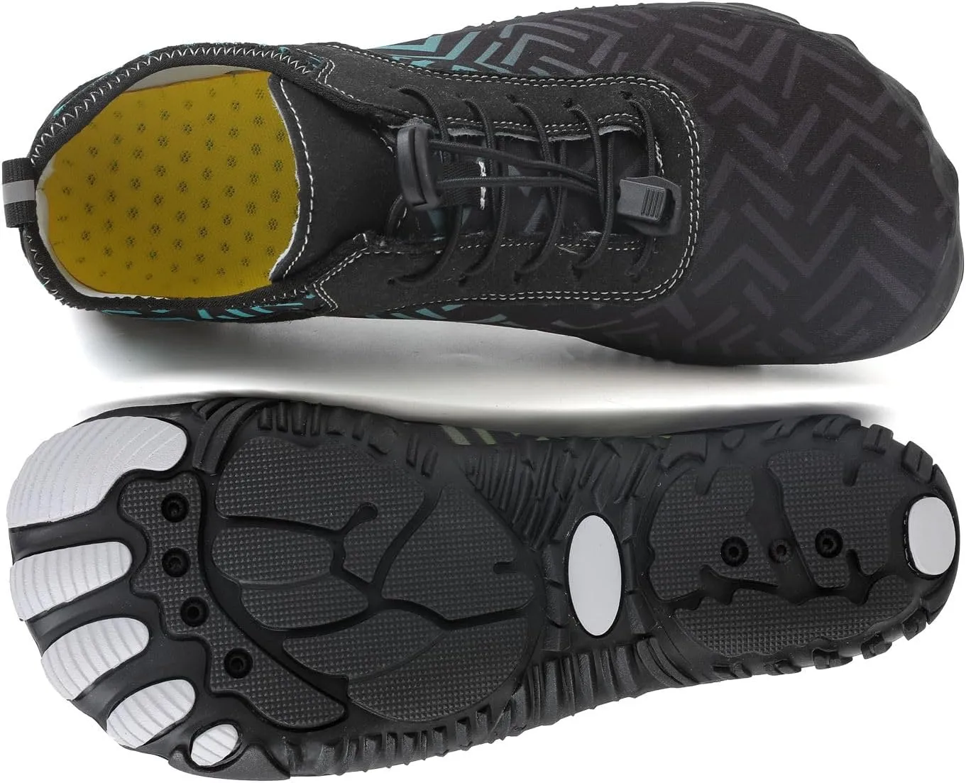 Barefoot Shoes for Women Men Athletic Non Slip Hiking Shoes Lightweight Breathable Quick Dry Water Shoes Unisex Wide Toe Box Sneakers for Swimming Running Riding Surfing Climbing Camping Kayaking