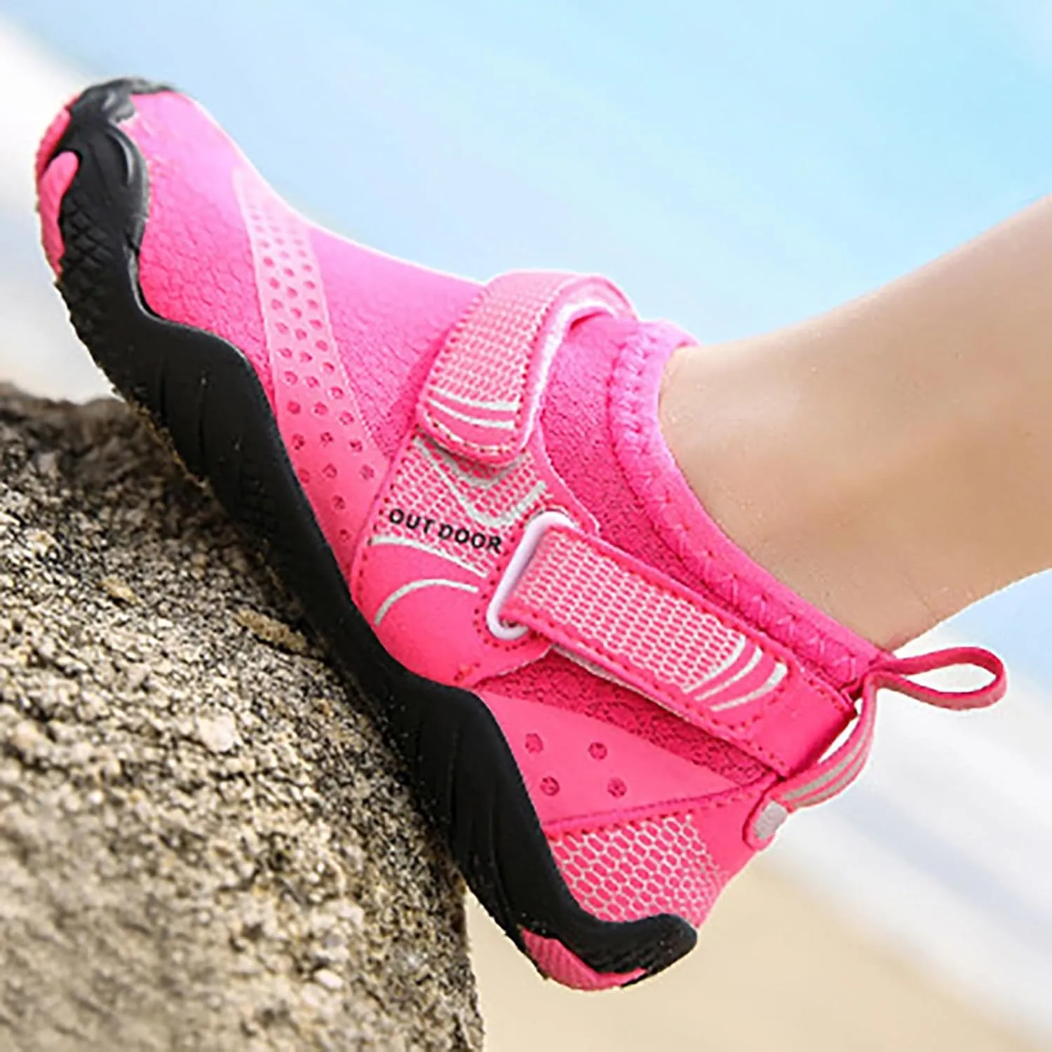 Barefoot Water Shoes Men Women Quick Dry Aqua Swim Beach Pool Surf Hiking Kayaking Outdoor Sports Shoes Lightweight Non Slip Breathable