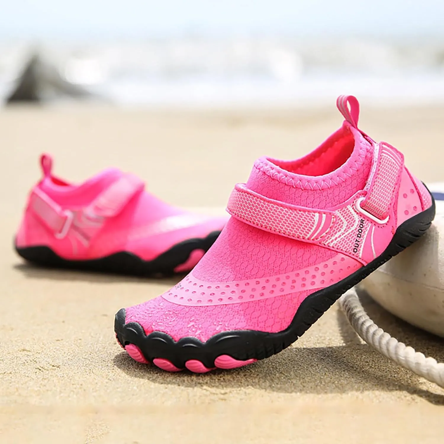 Barefoot Water Shoes Men Women Quick Dry Aqua Swim Beach Pool Surf Hiking Kayaking Outdoor Sports Shoes Lightweight Non Slip Breathable