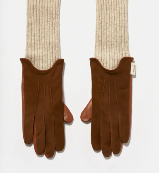 Bellerose Gia Gloves - Mahogany
