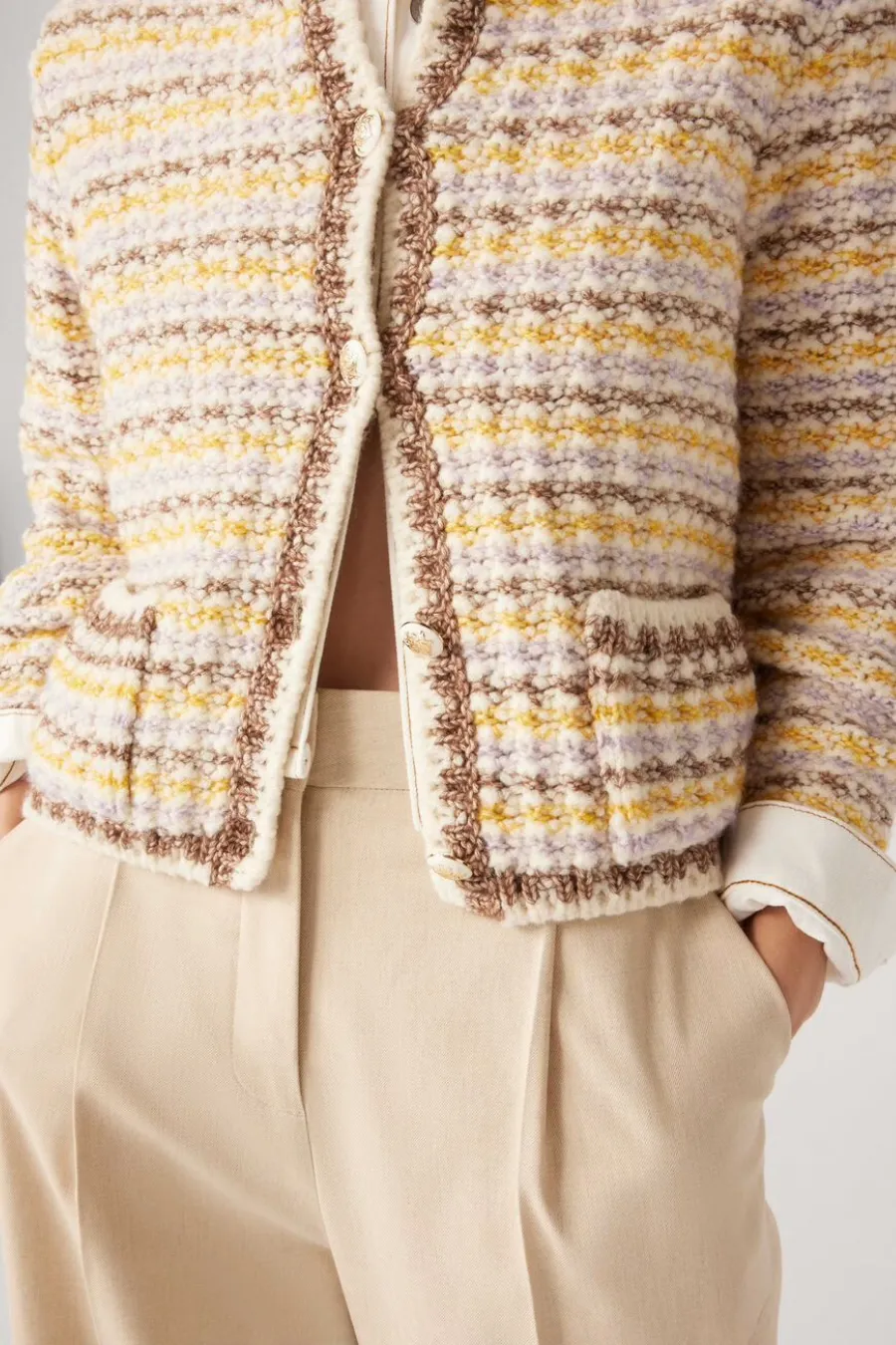 Bill Cardigan Ecru