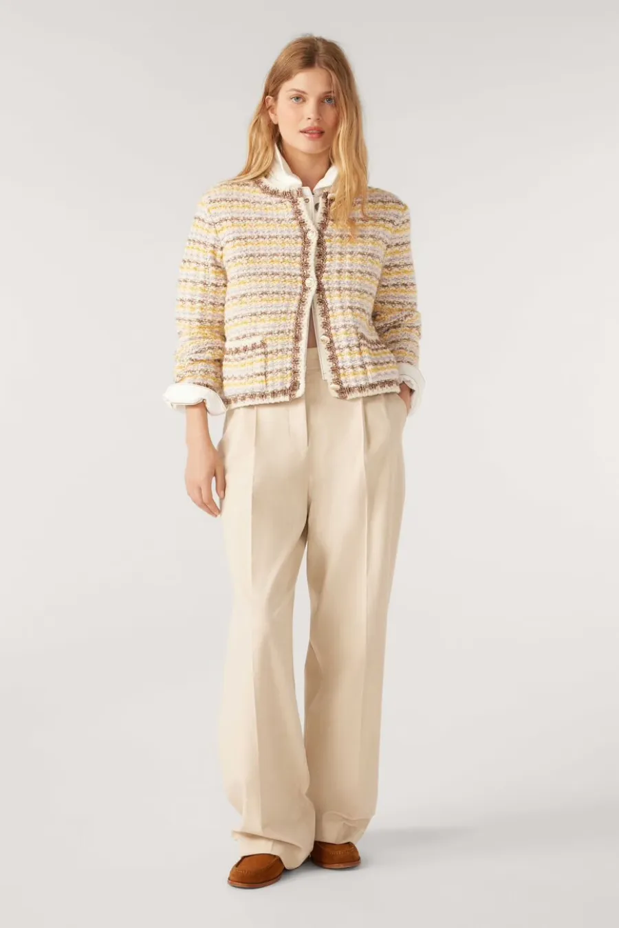 Bill Cardigan Ecru