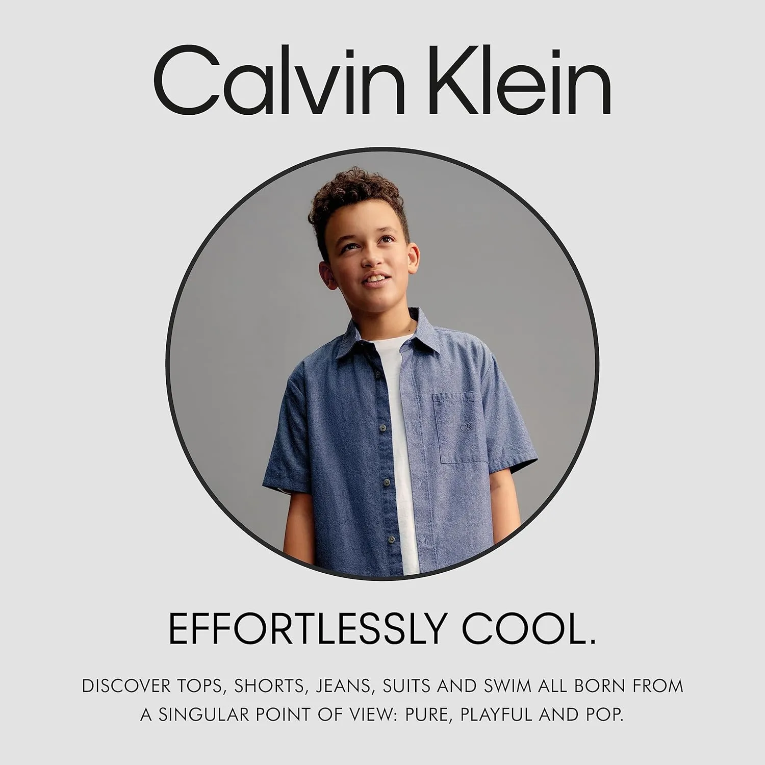 Calvin Klein Boys' Fleece Hoodie