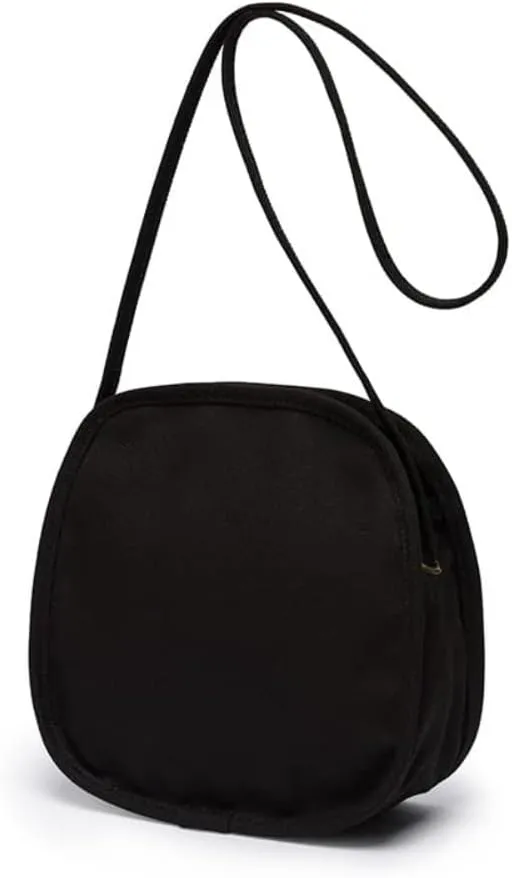 Canvas Small Round BagUnique Round Design Women's Crossbody Bags for Fashion and Large Capacity