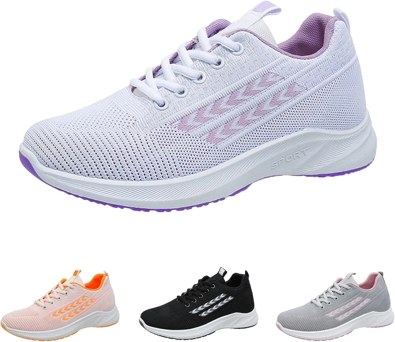 Casual Shoes for Women Mesh Lightweight Walking Shoes Non Slip Breathable Tennis Shoes Womens Walking Shoes