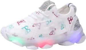 Children Boys Girls Sport Shoes Led Luminous Baby Shoes Running Shoes Kids Sneaker Toddler Walking Shoes