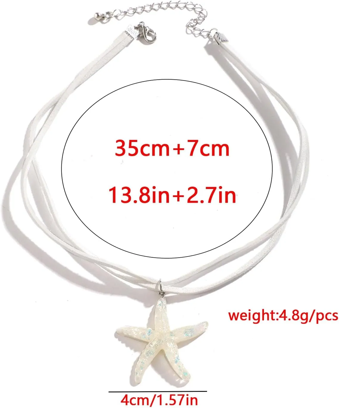 Choistily Starfish Necklace for Women Gold Starfish Necklace Seashell Necklaces Beach Necklaces