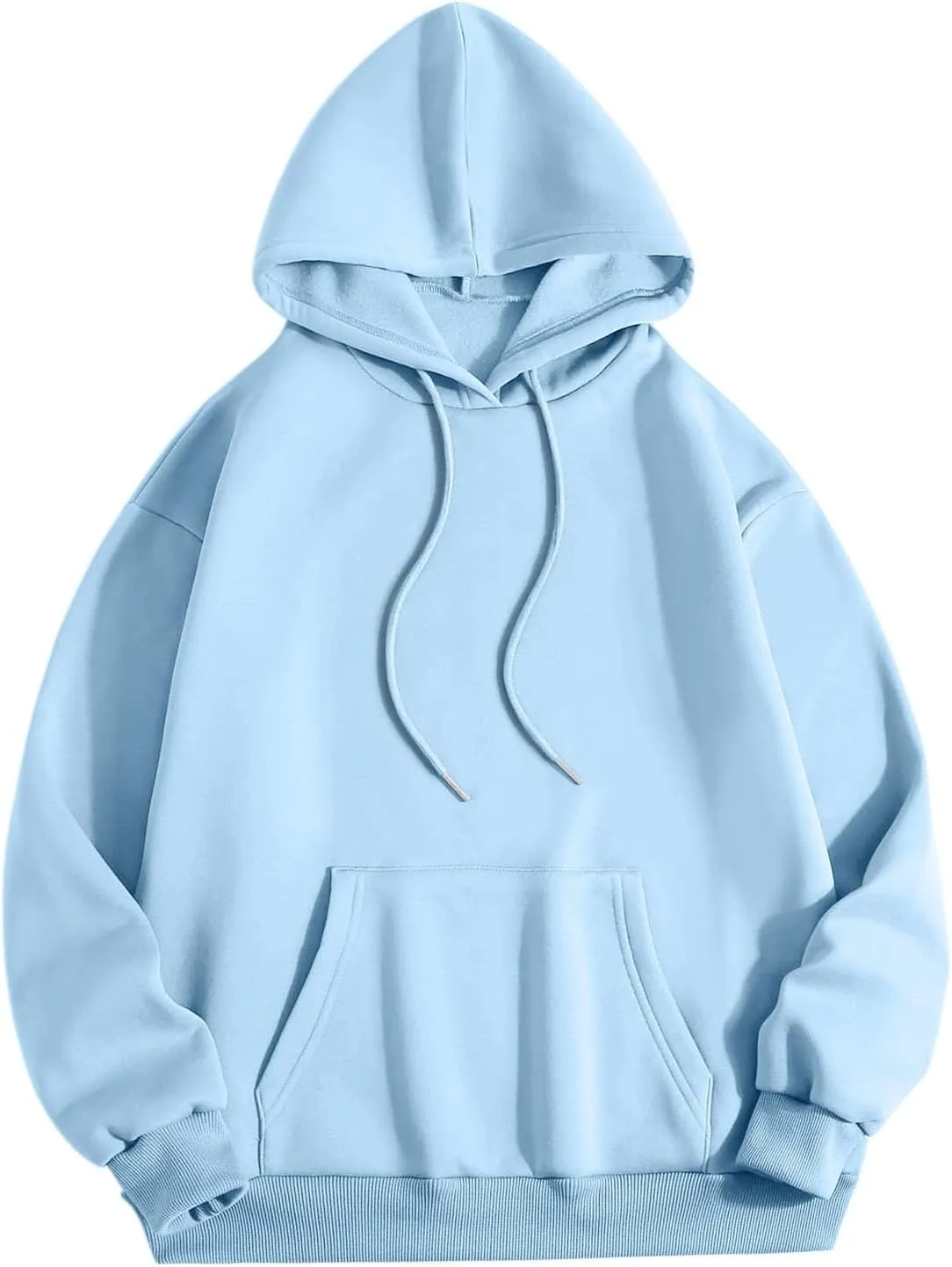 Christian Hoodies for Women Bible Verse Jesus Loves You Letter Graphic Oversized Long Sleeve Pockets Drawstring Sweatshirts