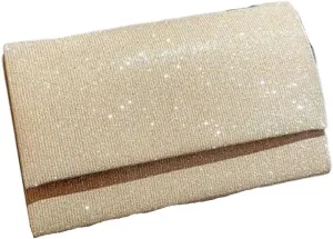 Clutch Purses for Women Elegant Shiny Wedding Clutch Handbag for Women Versatile Evening Purse Shoulder Bag for Special Occasions