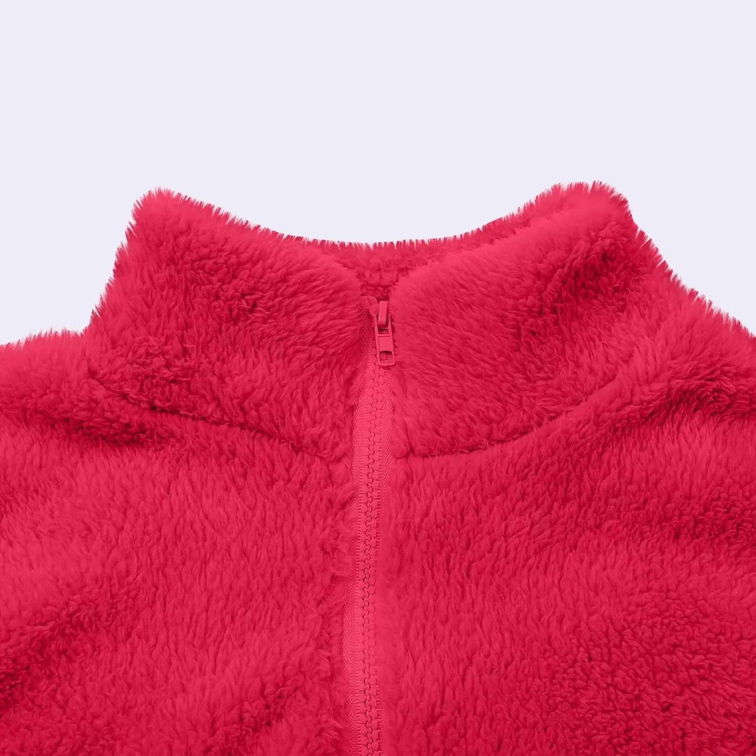 COTECRAM Womens Fuzzy Fleece Jacket 2024 Fall Winter Casual Long Sleeve Full Zip Sherpa Soft Warm Sweatshirt Coats Outwear