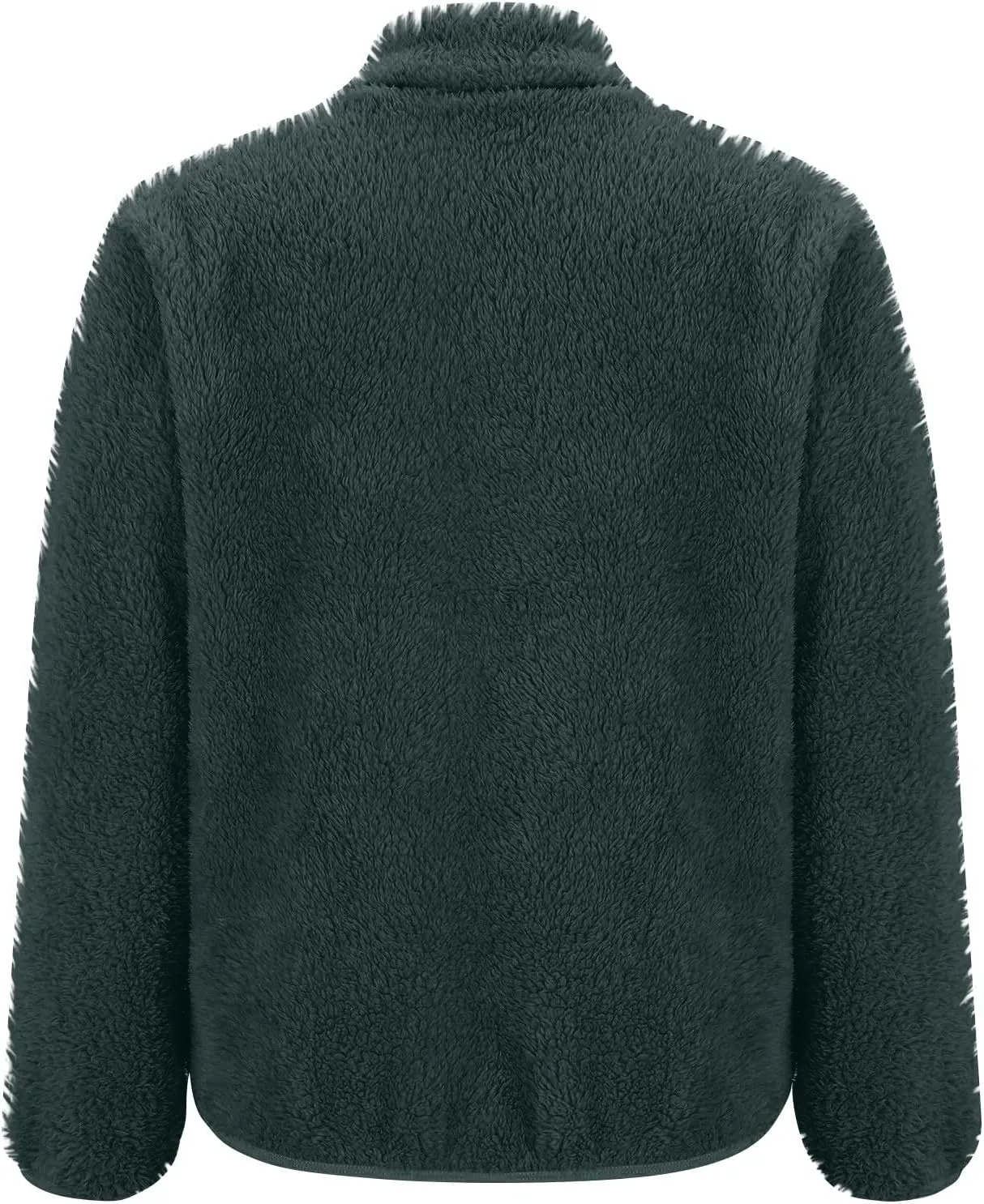 COTECRAM Womens Fuzzy Fleece Jacket 2024 Fall Winter Casual Long Sleeve Full Zip Sherpa Soft Warm Sweatshirt Coats Outwear