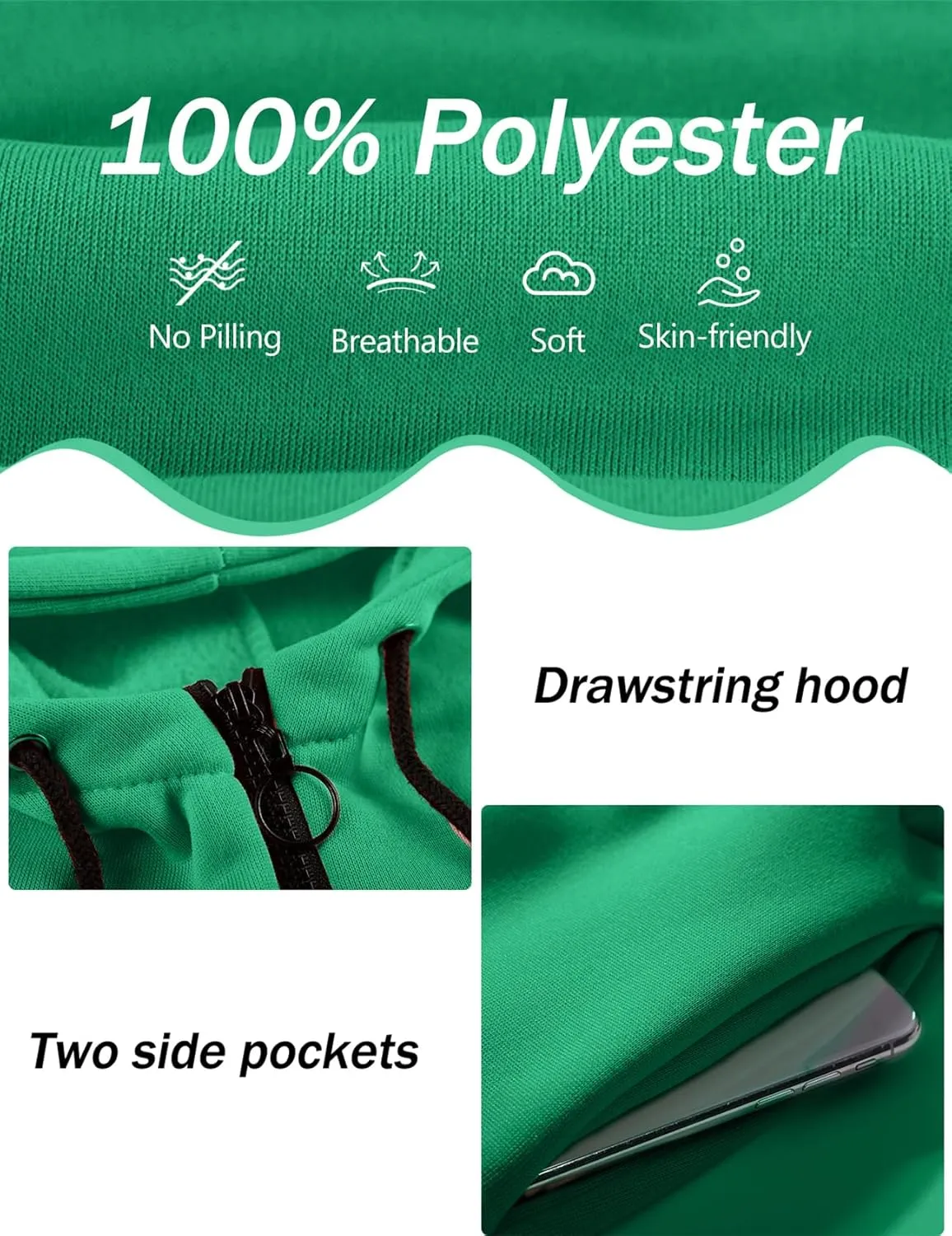 COZYPOIN Women Fleece Jumpsuits One Piece Outfits Hooded Sweatshirt Set High Waist Ladies Jumpsuit