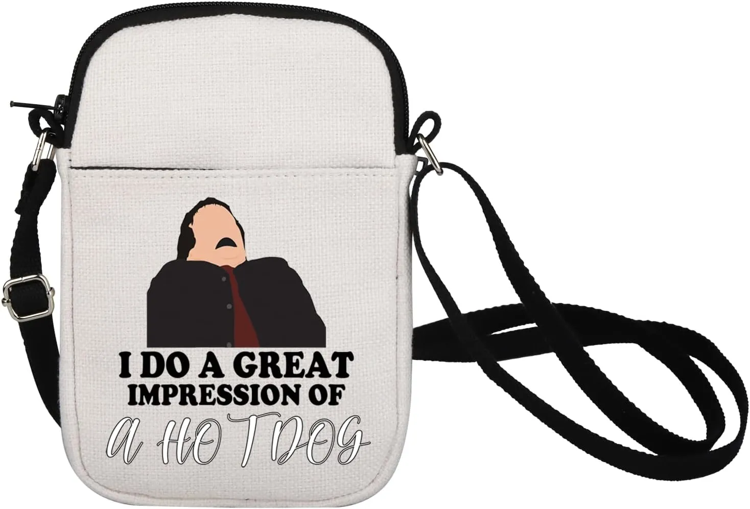 Crossbody Bag Movie Lover Gift Fans Gifts I Do a Great Impression Of a Hot Dog Shopping Handbag