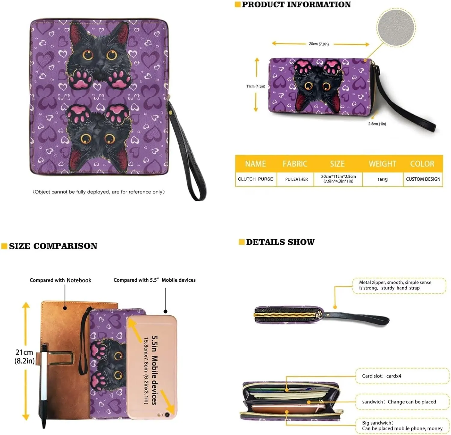 Crossbody Purse Leather Shoulder Bag for Women Work Travel Messneger Bag with Wristlet Wallet Set of 2