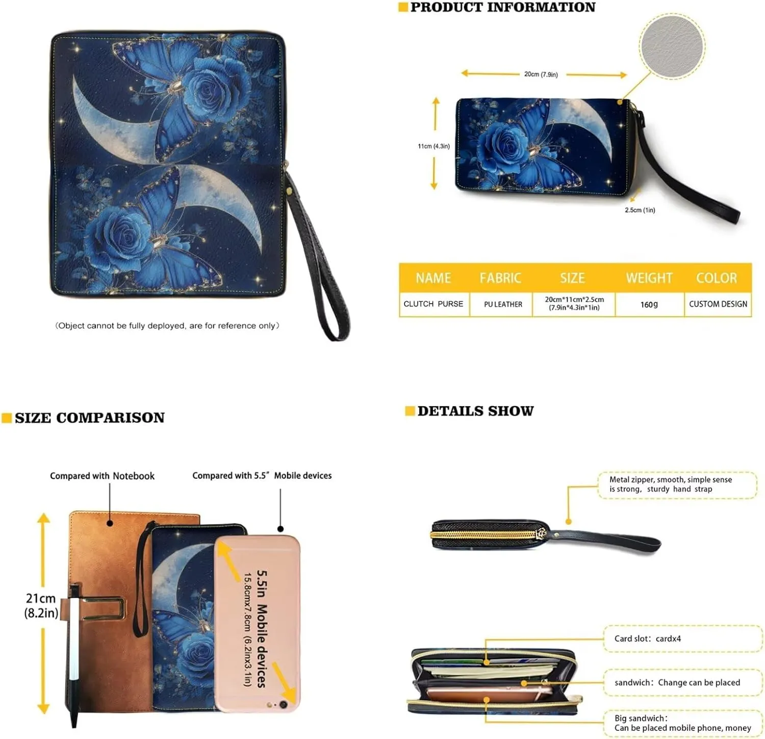 Crossbody Purse Leather Shoulder Bag for Women Work Travel Messneger Bag with Wristlet Wallet Set of 2