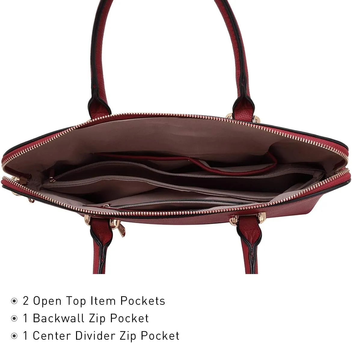 Dasein Laptop Bag for Women 14 Inch Computer Shoulder Bag Large Capacity Messenger Bag Business Office Professional Work Tote