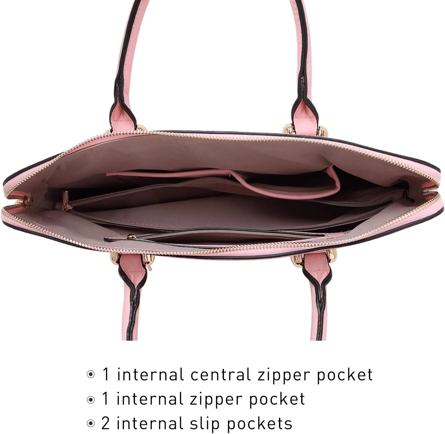 Dasein Laptop Bag for Women 14 Inch Computer Shoulder Bag Large Capacity Messenger Bag Business Office Professional Work Tote
