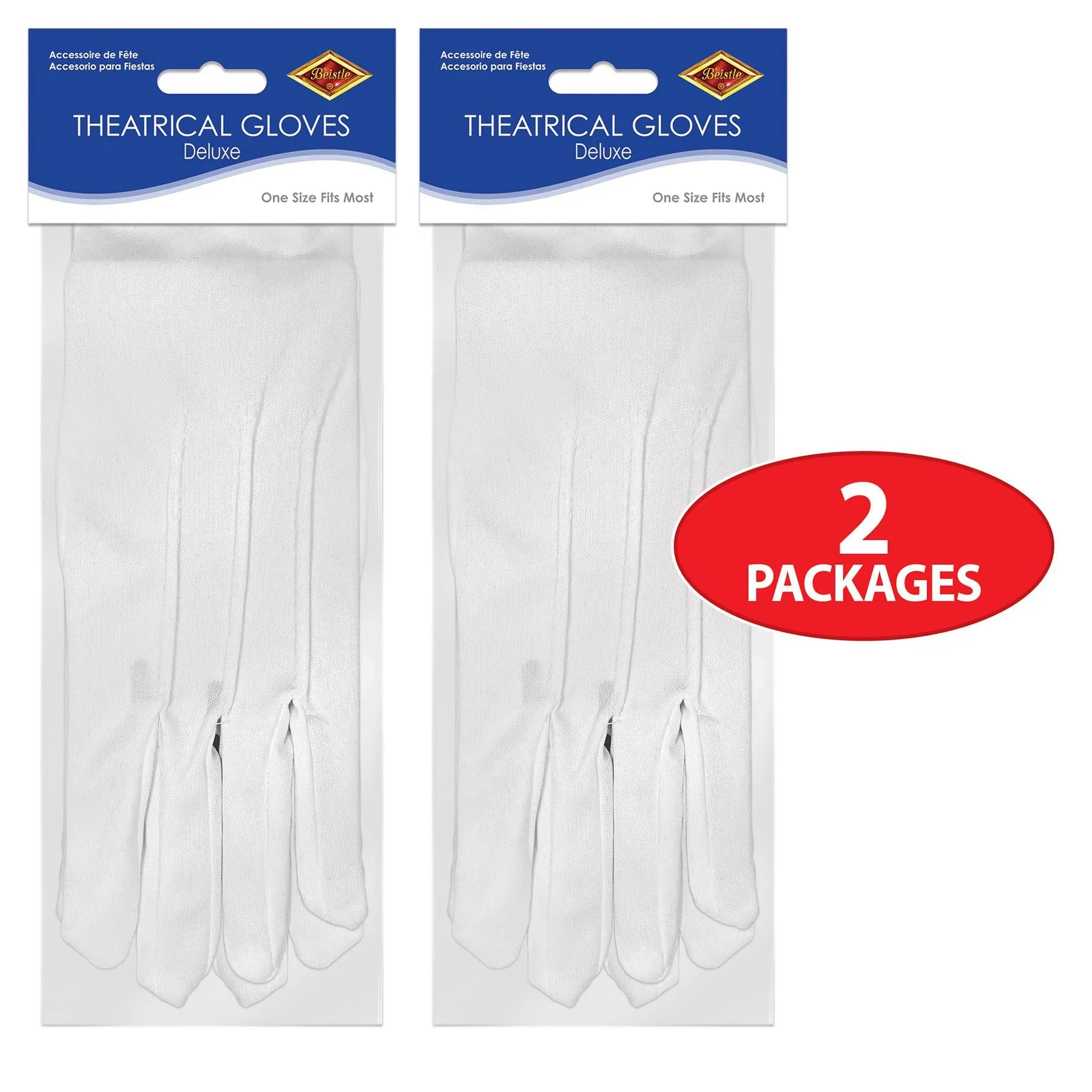 Deluxe Theatrical Gloves (1 Pair per Package)