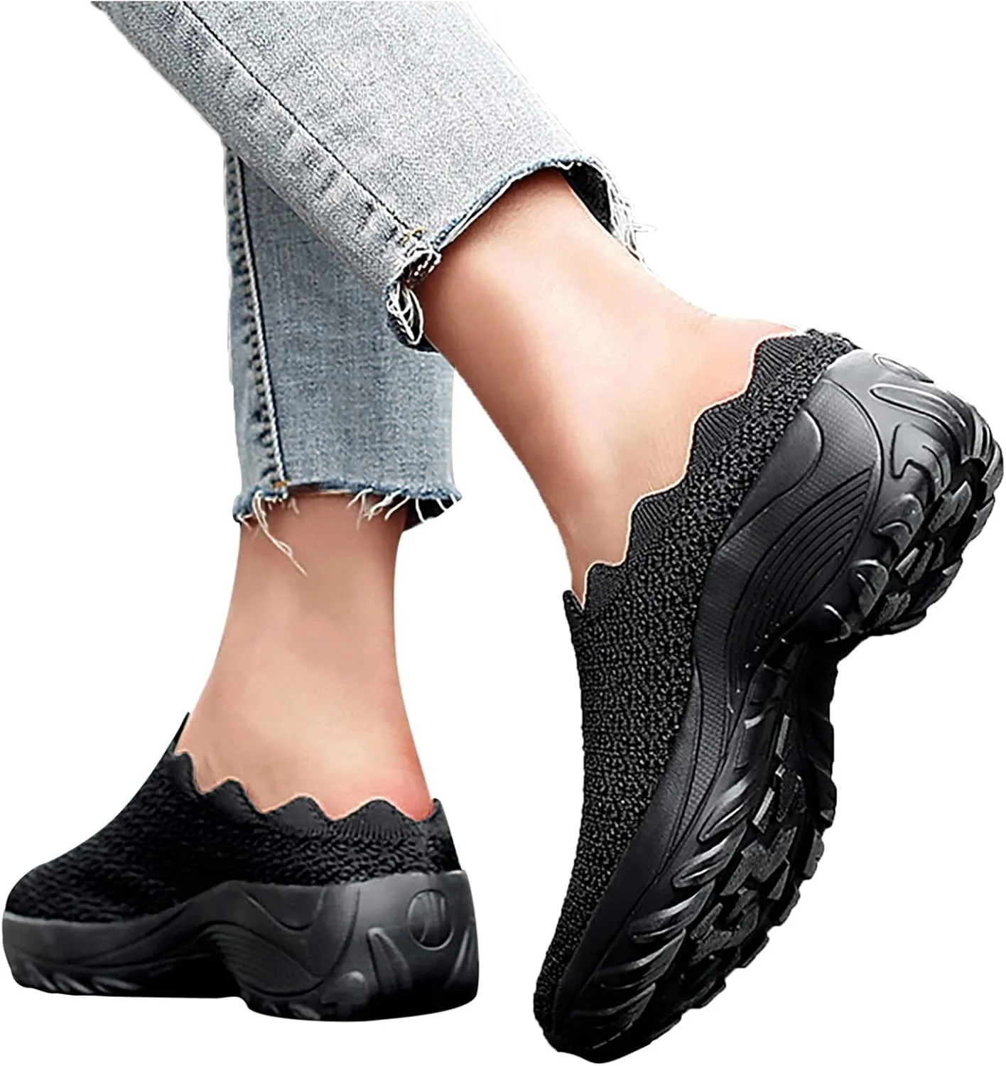 Dheva-C Fashion Orthopedic Sneakers for Women Womens Walking Running Shoes Athletic Orthopedic Non Slip Tennis Fashion Sneakers Arch Support Platform Walking Shoes Comfort Zipper Fashion Casual Shoes