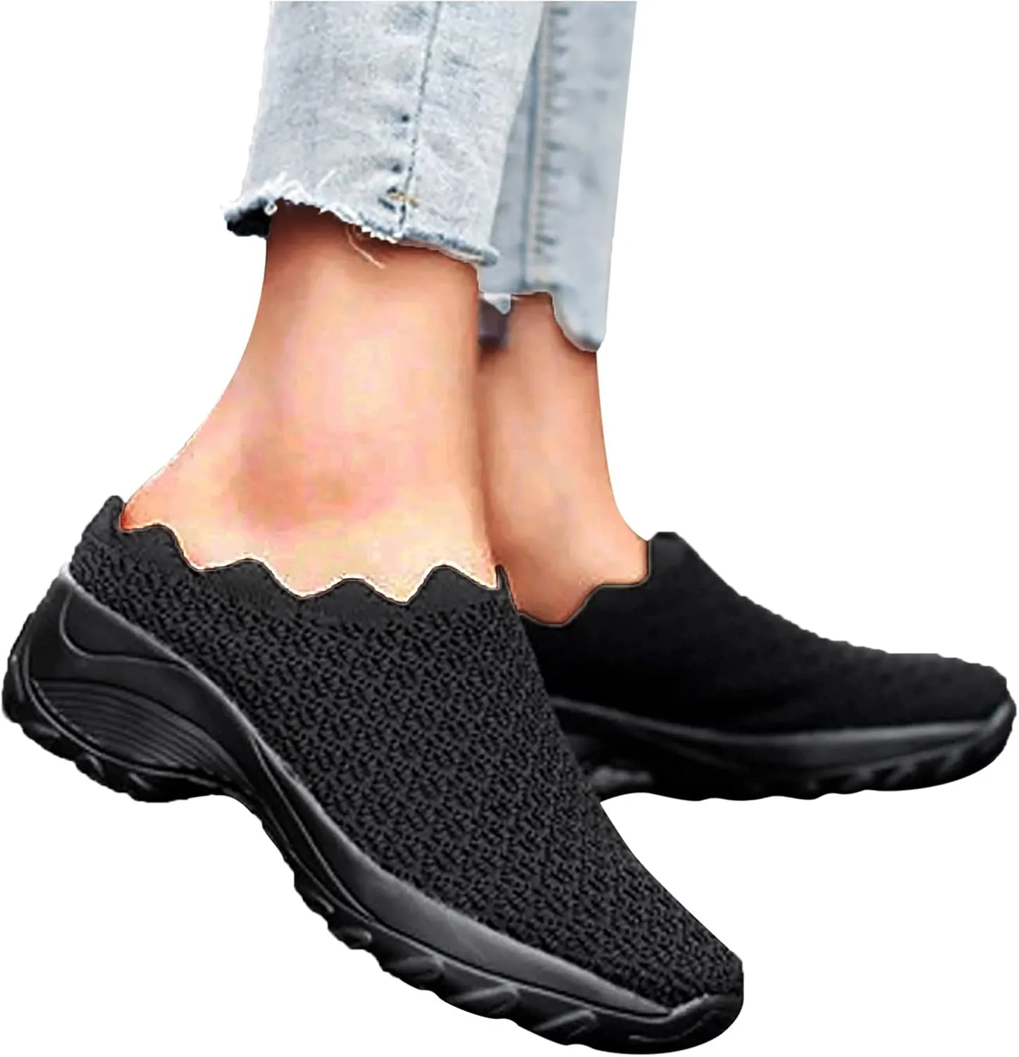 Dheva-C Fashion Orthopedic Sneakers for Women Womens Walking Running Shoes Athletic Orthopedic Non Slip Tennis Fashion Sneakers Arch Support Platform Walking Shoes Comfort Zipper Fashion Casual Shoes