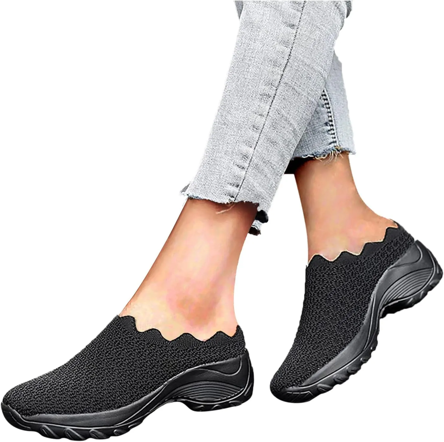 Dheva-C Fashion Orthopedic Sneakers for Women Womens Walking Running Shoes Athletic Orthopedic Non Slip Tennis Fashion Sneakers Arch Support Platform Walking Shoes Comfort Zipper Fashion Casual Shoes