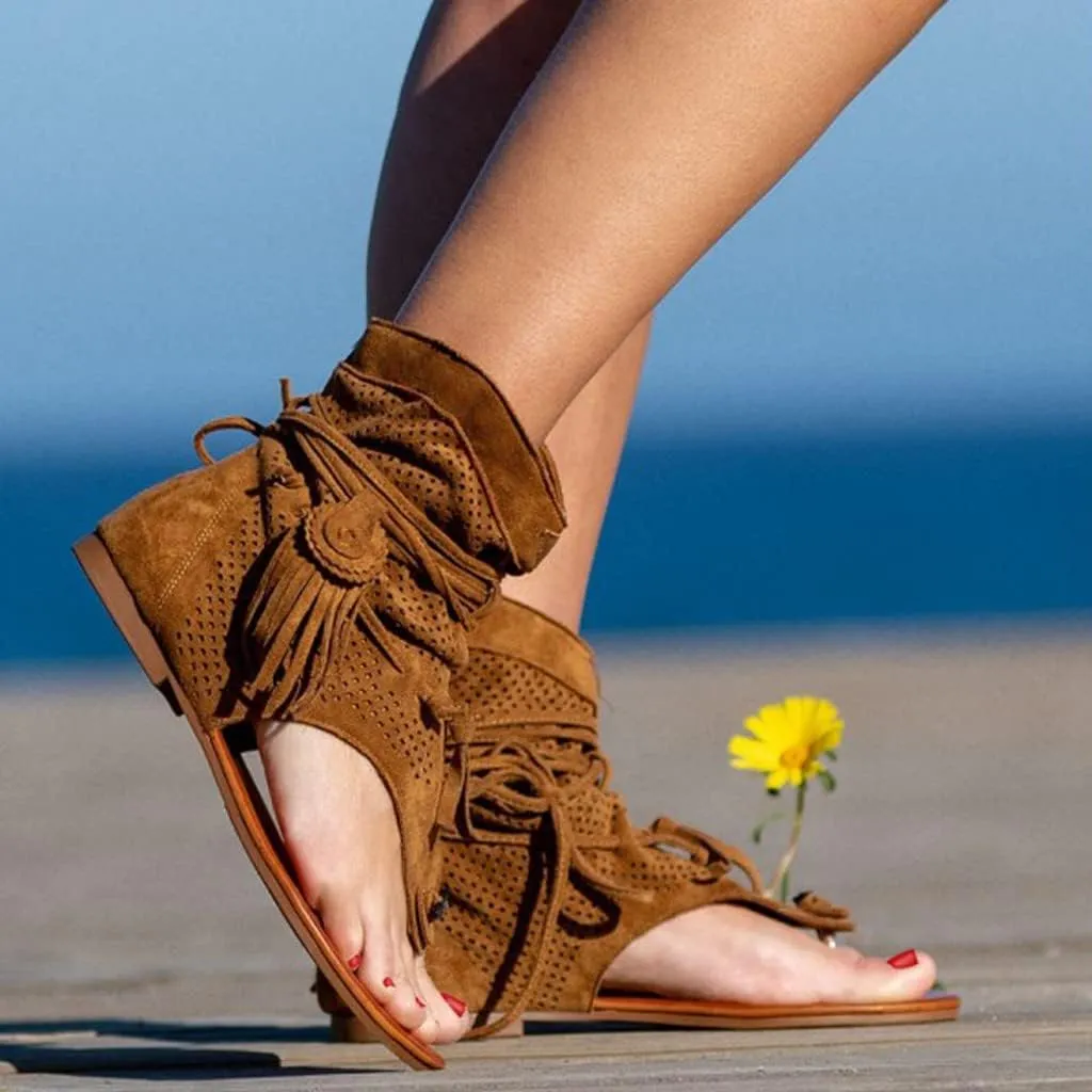 Eduavar Wedge Sandals for Women, Sandals Women Dressy Summer Floral Flip Flops Summer Outdoor Flat Sandals Slippers