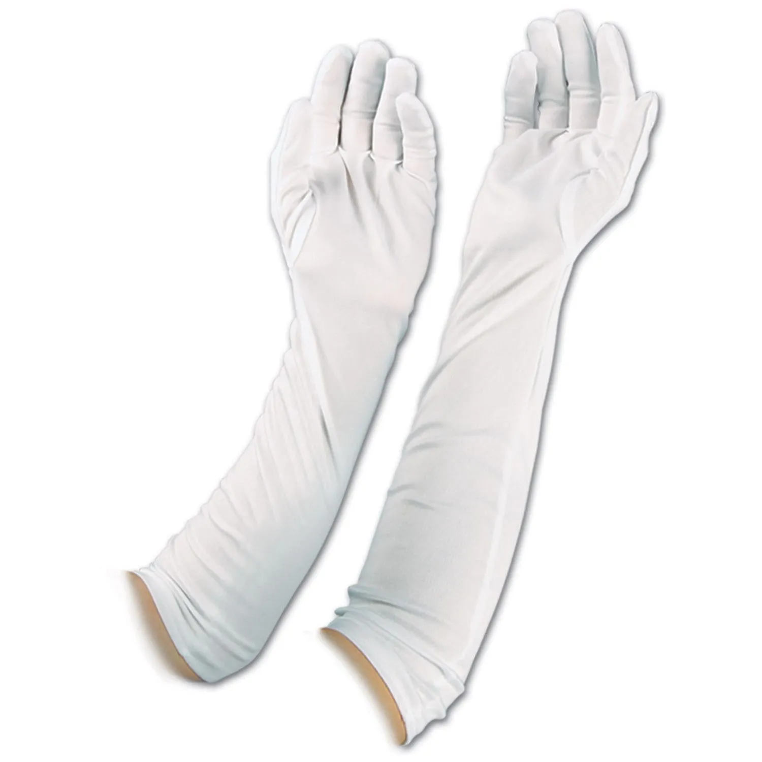 Evening Gloves- White