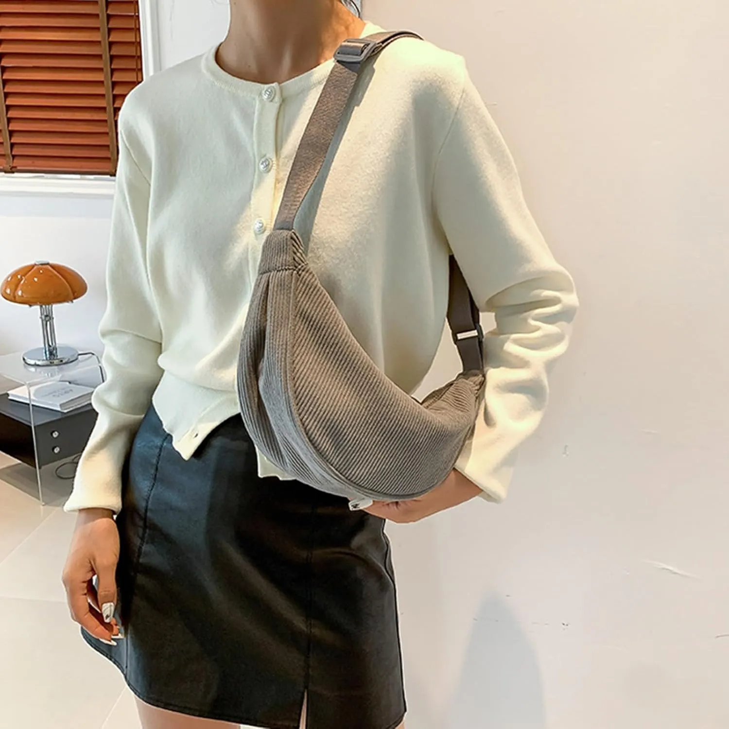 Fashion Woven Purse for Women Top-Handle Shoulder Bag Soft Summer Hobo Tote Bag Hobo, Silver