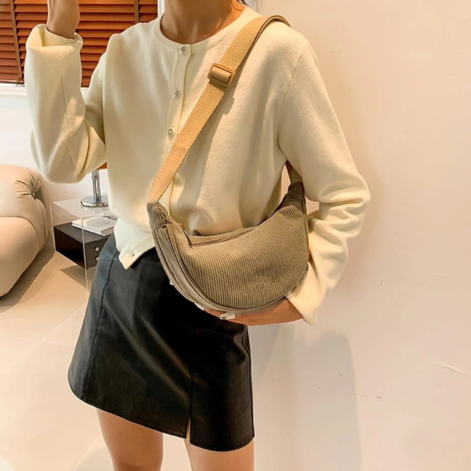 Fashion Woven Purse for Women Top-Handle Shoulder Bag Soft Summer Hobo Tote Bag Hobo, Silver