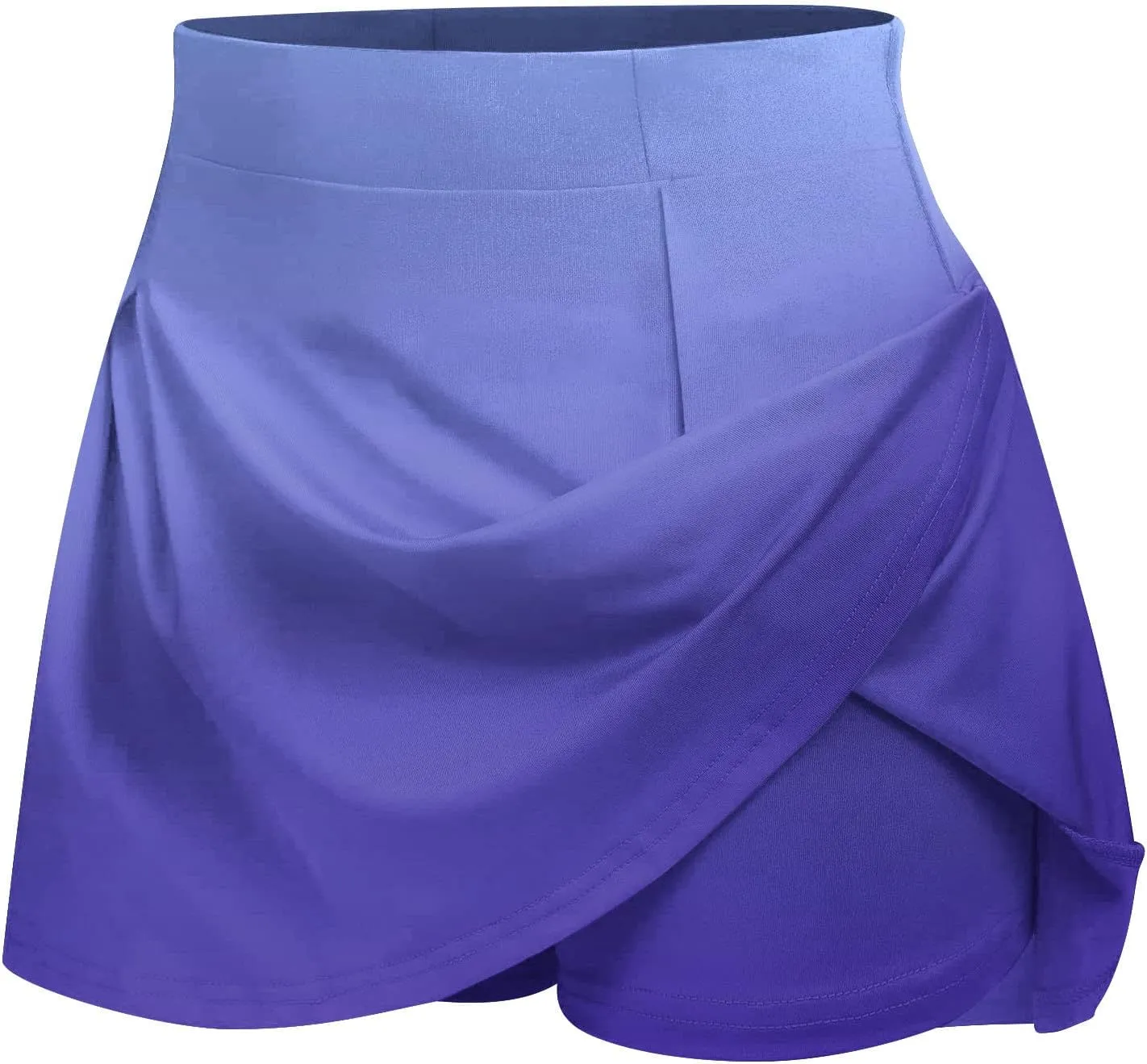 Firzero Women Sexy High Waisted Skirt Summer Printed Athletic Stretchy Tennis Skater Skirts Inner Shorts Mini Yoga Skorts