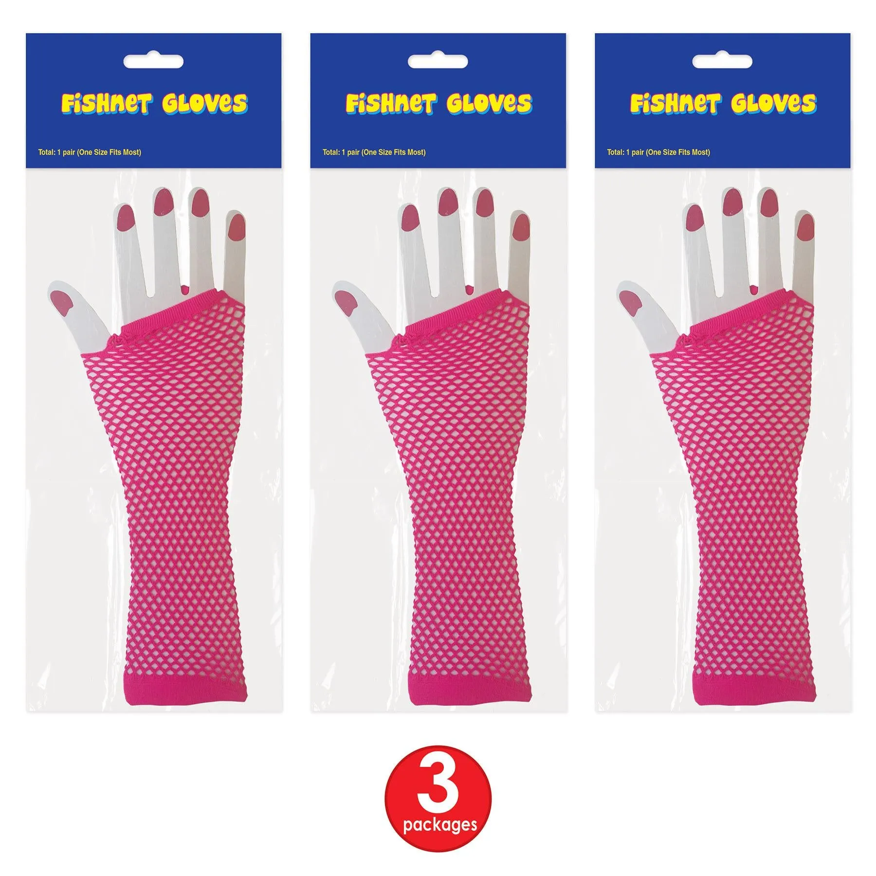 Fishnet Gloves (1 Pair per Package)