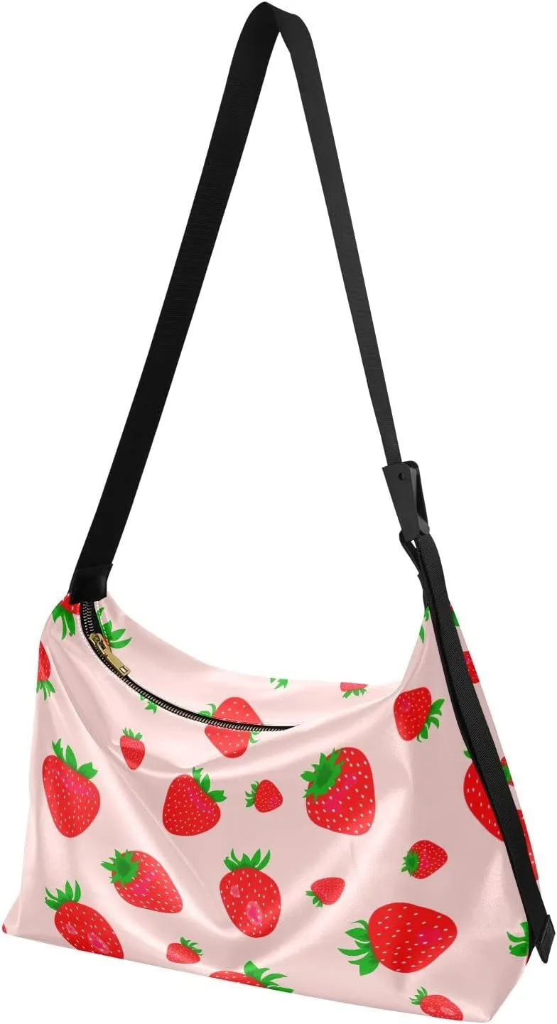 GAIGEO Fantasy Underwater World Shoulder Strap Bag, Shoulder Bag, Mens Leather Crossbody Bags
