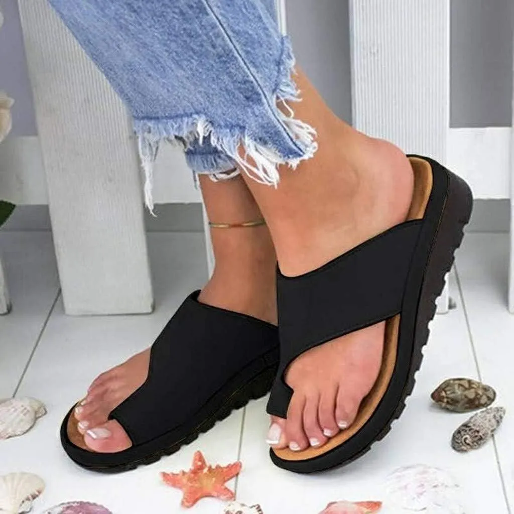 Gibobby Sandals for Women Wide Width,Women's Sandals 2019 Comfy Platform Shoes Stars Summer Beach Shoes Slipper Flip Flops