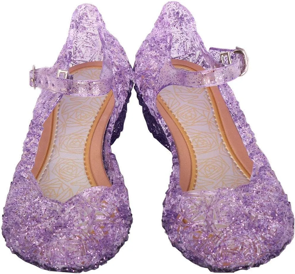 Girls Jelly Sandals Dress Up Mary Jane lats Heels Dance Pary Single Shoes for Kids Toddler Boy Shoes Infant