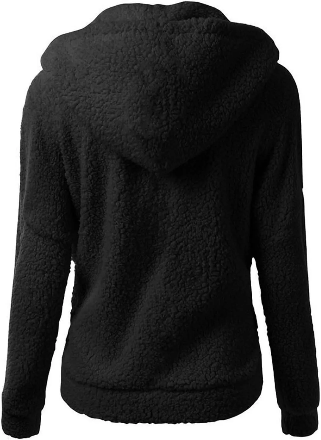 GOFULY Womens Hoodies Zip Up Lightweight Fleece Lined Sherpa Jacket Western Fall Winter Coats With Pockets Solid Outfits 2024