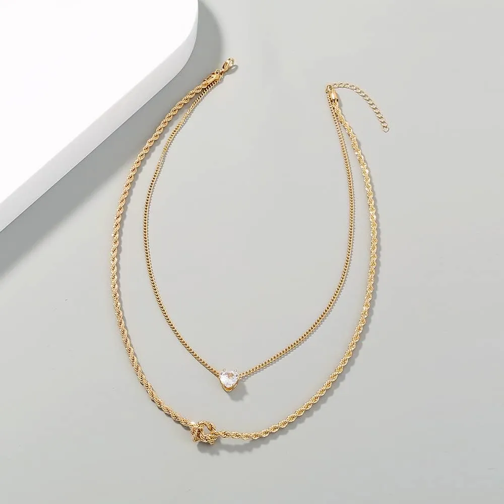 Gold Layered Necklaces, Simple Gold Layered Necklaces, Chunky Link Chain Choker Necklaces for Women, 80s 90s Necklace for Girls, Trendy Heart Coin Snake Pearl Lock Pendant Necklaces Jewelry Everyday Jewelry