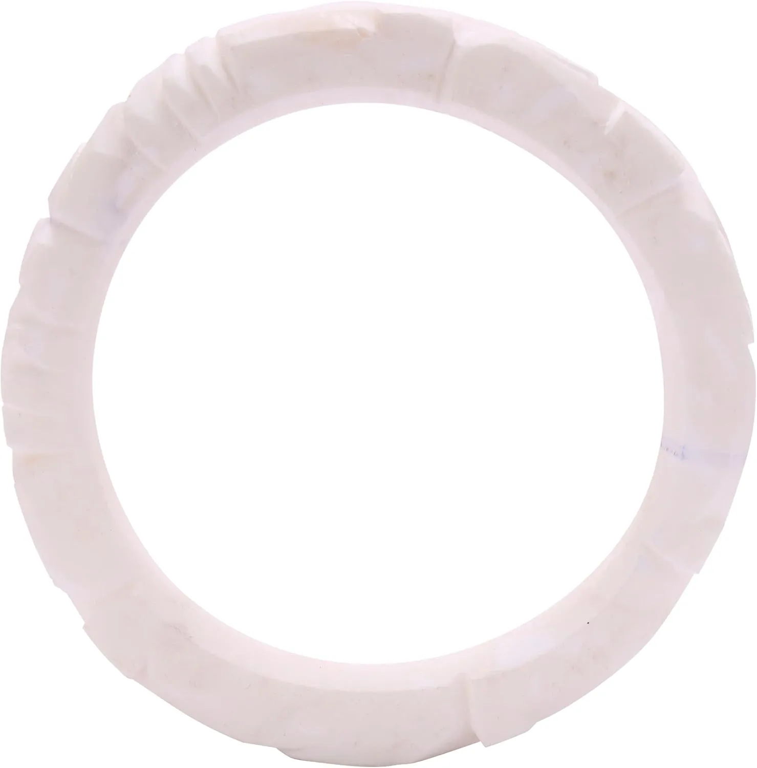 Handcrafted White Color Original Conch Sea Shell Bangles Plain Shakha Pola Bangle Set of 2 Gift For Her Women Jewelry Indian Bangle Bracelets Kangan