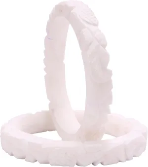 Handcrafted White Color Original Conch Sea Shell Bangles Plain Shakha Pola Bangle Set of 2 Gift For Her Women Jewelry Indian Bangle Bracelets Kangan